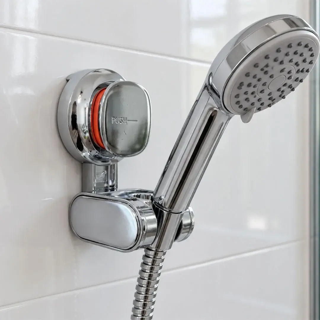 SwiSens Home Adjustable Universal Suction Cup Shower Head Holder